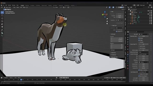 LINE ART From Your Blender Models! смотреть онлайн