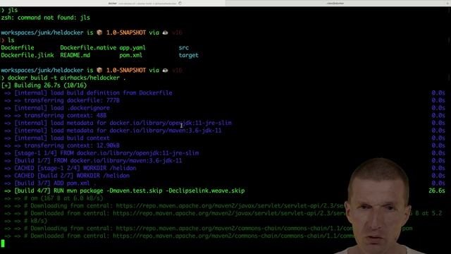 A Look into Helidon's Dockerfile #slideless смотреть онлайн