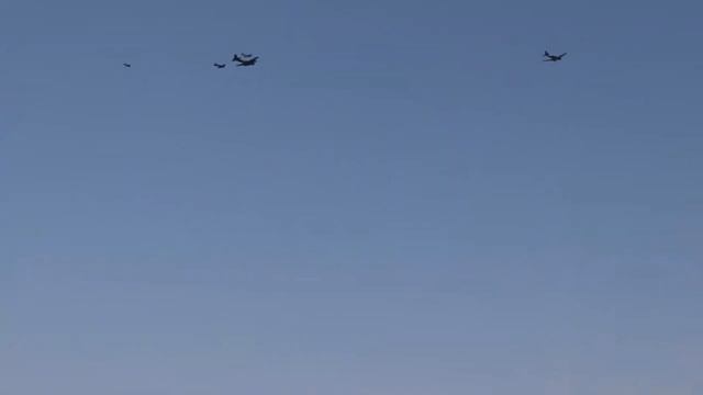 World War 2 Aircraft Fly Over Compilation смотреть онлайн
