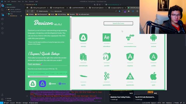 Create Your Custom GitHub Profile Portfolio in Minutes! смотреть онлайн