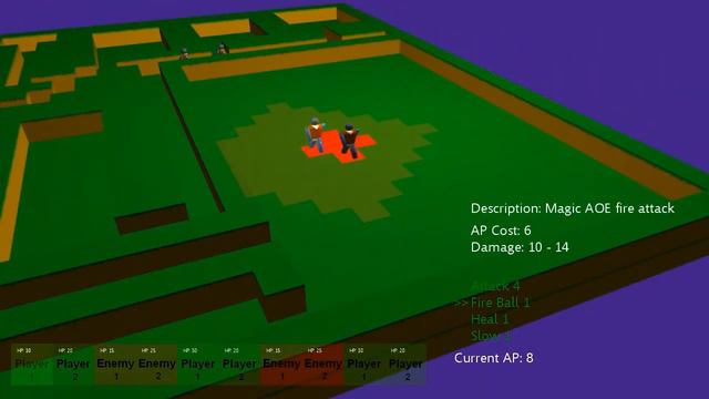 XNA 3D SRPG Rough Prototype смотреть онлайн