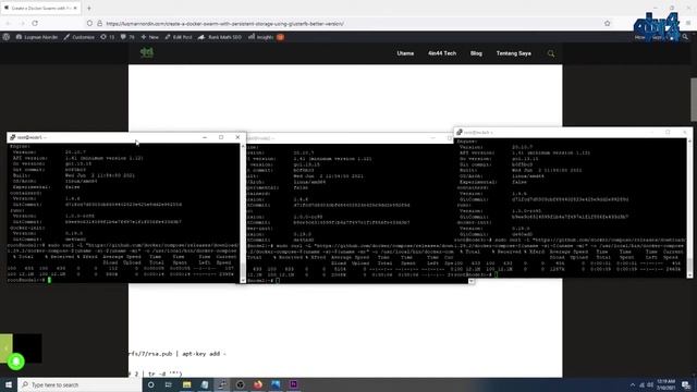 3 - Install Docker Compose dan pengenalan Glusterfs смотреть онлайн