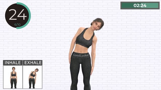 5 min Reduce Back Pain & Fix Your Posture [10 exercises for Middle Back Pain // Daily Routine ] смотреть онлайн