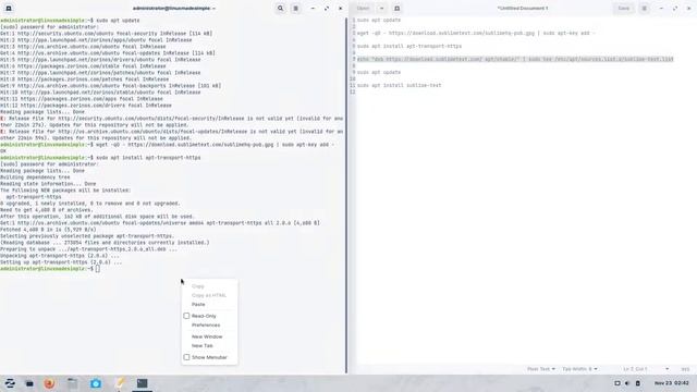 How to install Sublime Text on Zorin OS 16 смотреть онлайн