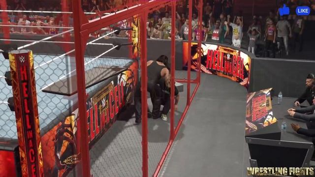 Hell in a Cell Undertaker vs Shane O Mac Match Wrestling Fights смотреть онлайн