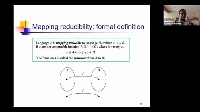 CptS 317: Theory Of Computation - Mapping Reducibility (Spring 2020) смотреть онлайн