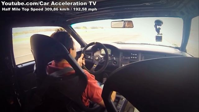 Audi S2 Turbo Coupe 1200 PS Half Mile Acceleration & Sound смотреть онлайн