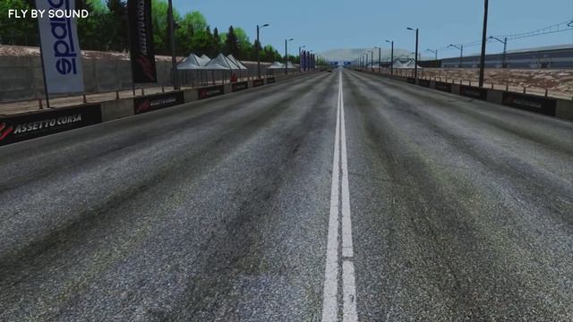Lamborghini Gallardo SL 2000m Drag Run - Assetto Corsa VR Sound Mod смотреть онлайн