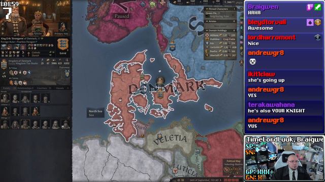 Crusader Kings 3 Review Stream, Part 7 смотреть онлайн