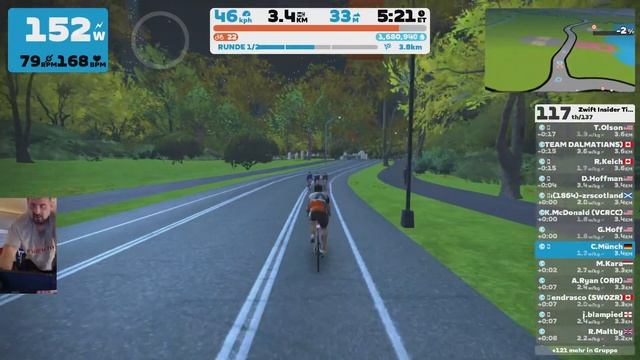 Zwift Insider Tiny Race (4 of 4) - Cat C смотреть онлайн