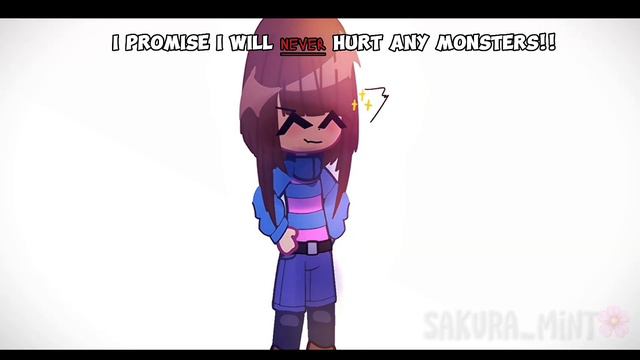 || Did I get lost along the way..? || undertale || meme || FT: frisk || gacha club || смотреть онлайн