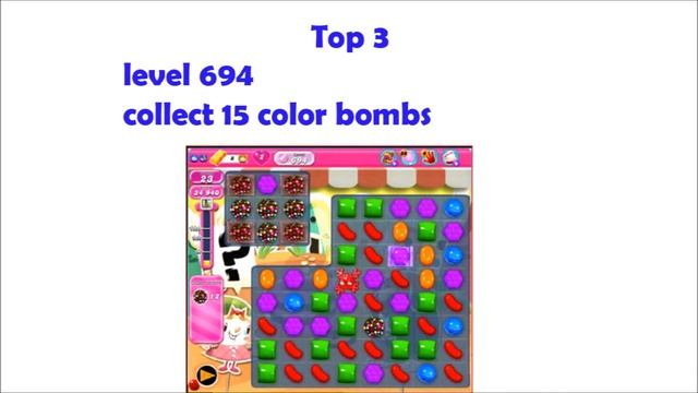 Candy crush saga best levels to collect colour bombs смотреть онлайн