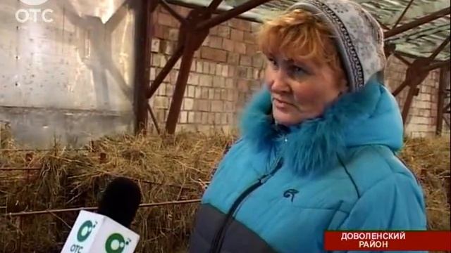 В одном из сел Доволенского района хозяйство вызвались 