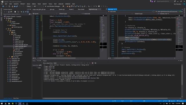 ImGui in OpenGL смотреть онлайн