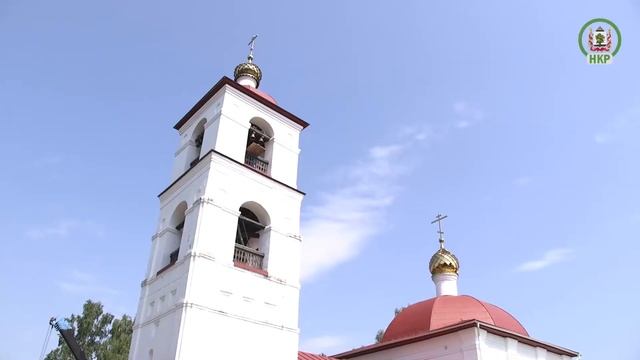 Новый колокол Свято Воскресенского собора села Павловское смотреть онлайн
