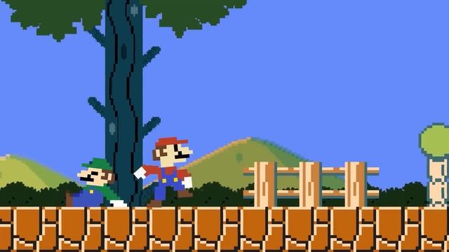 Toilet Prank: Mario Troll Luigi, Peach and Bowser Waiting for the Toilet | Game Animation смотреть онлайн