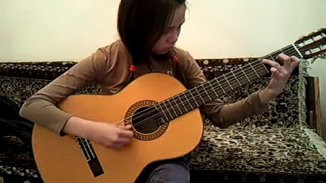 игра на гитаре Элина смотреть онлайн