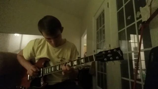 Jazzy Blues on 2013 Gibson SG Natural Burst смотреть онлайн