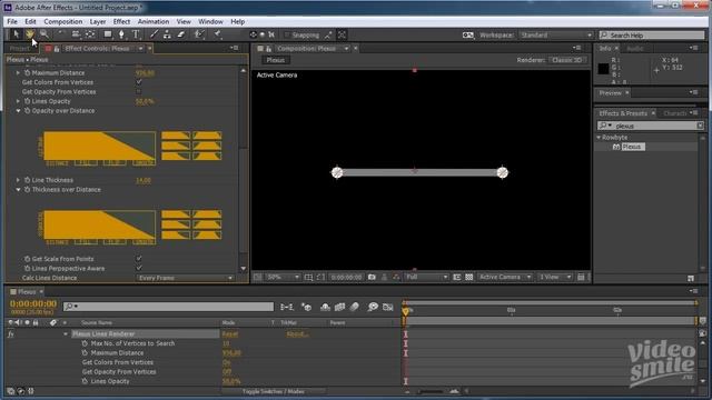 Знакомство с плагином Plexus для After Effects смотреть онлайн