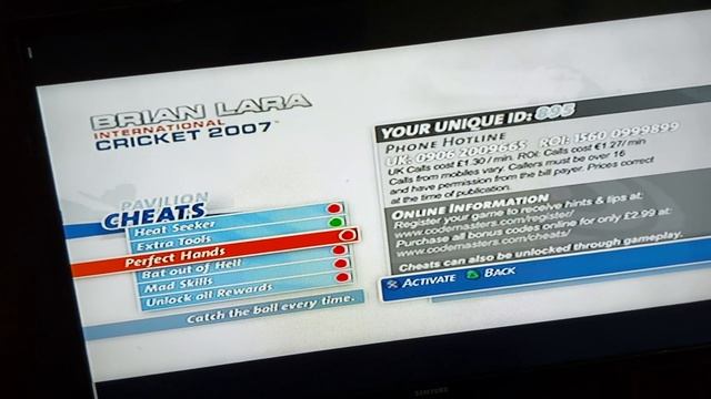 Brian Lara Cricket 2007 Game PS2 My Only Last Cheat Lock. Please Help Me смотреть онлайн