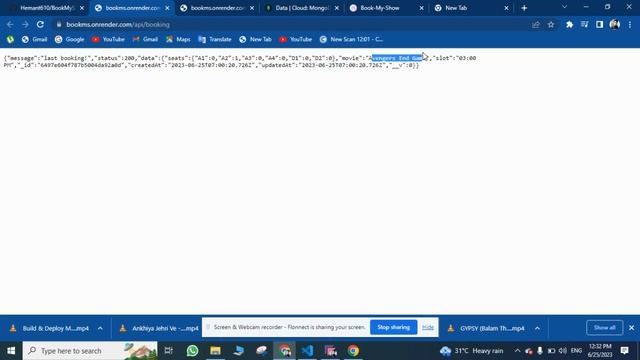 Almabetter Backend project || BOOK MY SHOW смотреть онлайн
