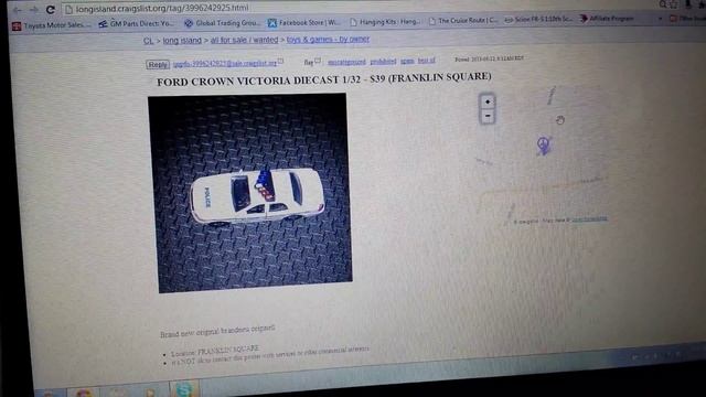 Ford crown Victoria diecast 1/32 $38.99 смотреть онлайн