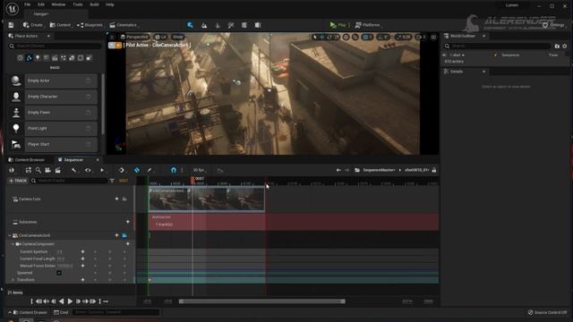 Crear Level - Master Sequence y Subscenes en Cinematics | Unreal смотреть онлайн