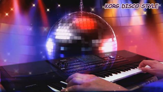 Музыка в стиле DISCO 80 на синтезаторе KORG смотреть онлайн