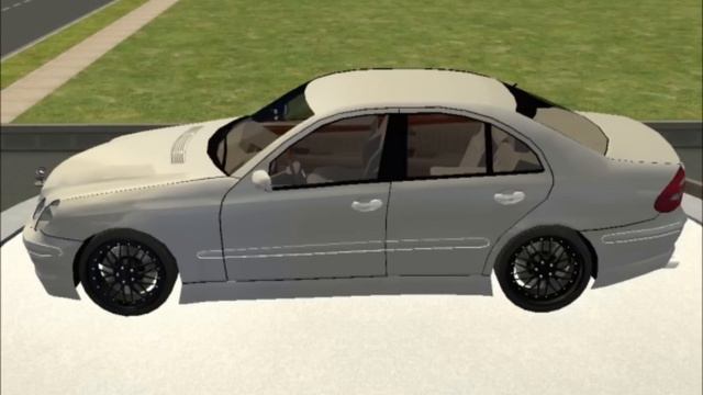 Sims 2 Car Conversion by VoVillia Corp. - 2005 Mercedes-Benz E 500 VÄTH V58K смотреть онлайн