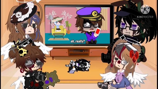 ✿Afton Family React To Baby Michael Afton MeMeS/Skits||Gacha Club||✿ смотреть онлайн