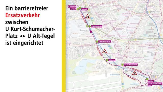 BVG Baumaßnahme U6: U Kurt-Schumacher-Platz - U Alt-Tegel смотреть онлайн
