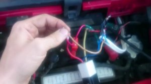 Схема подключения "люстры" на квадроцикл (доп. свет)