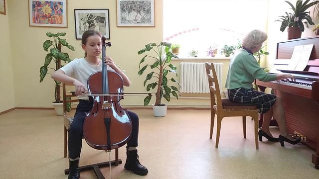 Татаринцева Карина Гречанинов "Зимний вечер" смотреть онлайн