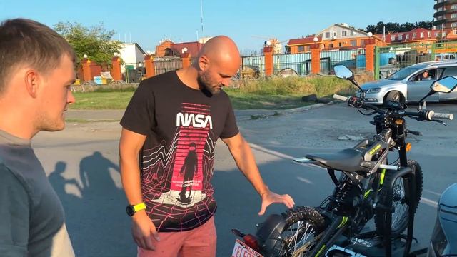 Электромотоцикл Sur-Ron Light Bee L1e смотреть онлайн