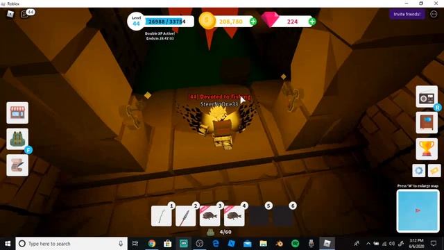 How to COMPLETE the *JUNGLE TEMPLE* in ROBLOX FISHING SIMULATOR смотреть онлайн