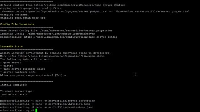How to setup a linux Minecraft Bedrock Server смотреть онлайн