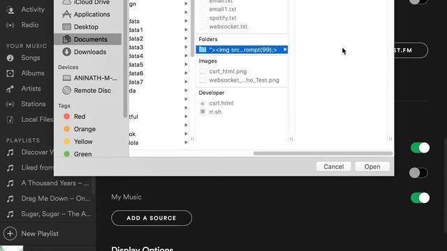spotify xss demo смотреть онлайн