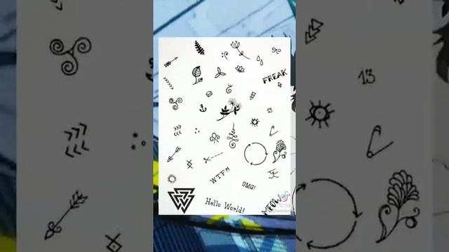 Маленькие рисунки для оформление тетрадей и дневников (мне в падлу искать еще 2 части, сори) смотреть онлайн