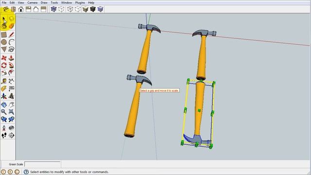 Уроки по SketchUp -- Техники. Отражение объектов. смотреть онлайн