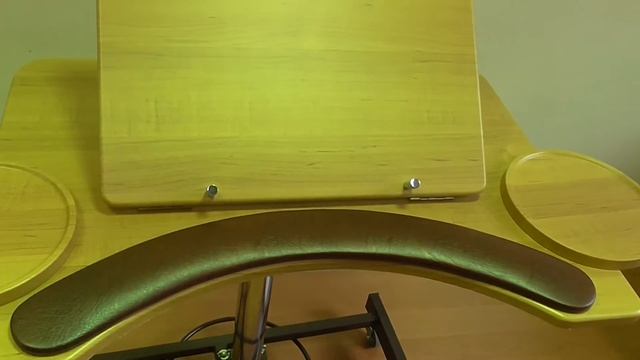 Стильный компьютерный стол для работы стоя и сидя смотреть онлайн