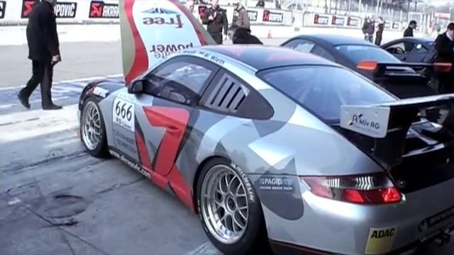 Akrapovic Porsche 997 GT3/RS 3,6/3,8L Sports Cup Auspuffsystem in Monza Race Track смотреть онлайн