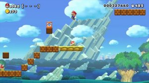 Super Mario Maker - 100 Mario Challenge #184 (Expert Difficulty)