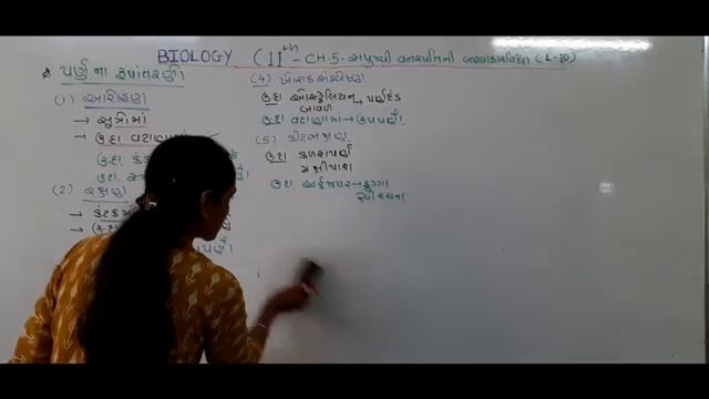 11th Biology By Neha Patel in Gujarati medium CH-5 lecture - 10 смотреть онлайн