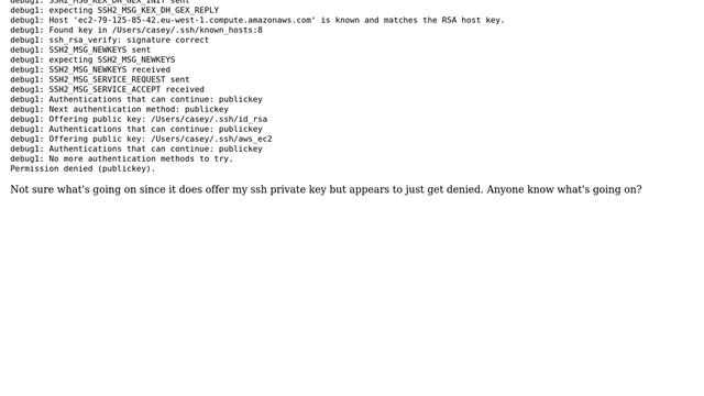 DevOps & SysAdmins: Can't seem to SSH into AWS EC2 instance, ssh permission denied error смотреть онлайн
