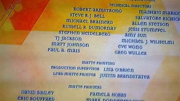 Bee Movie end credits 4k