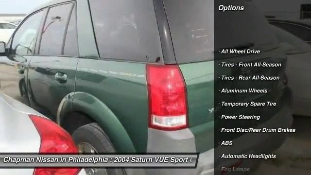 2004 Saturn VUE P3315A смотреть онлайн
