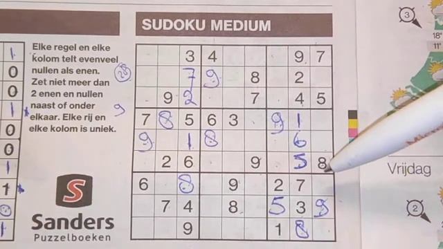 Crack tricky problems. 1158 Medium Sudoku puzzle. 07-15-2020 part 2 of 3