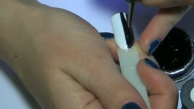 Дизйн ногтей (мастер класс)Мокрый дизайн , черно -белый дизайн гели и гель лаки NAILSTIME смотреть онлайн
