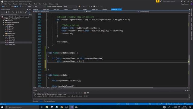 [ C++ & SFML - Simple 2D Games ] - GAME 3 / PART 8 - Random enemy shapes! смотреть онлайн
