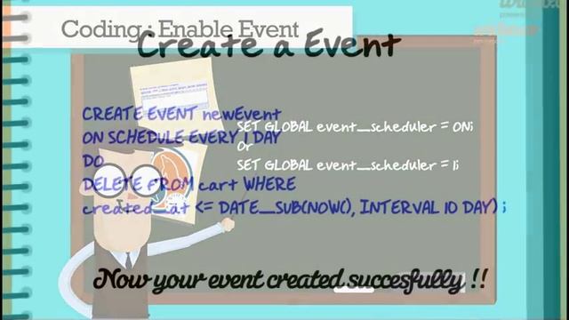 MySQL Event Scheduler смотреть онлайн